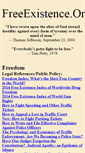 Mobile Screenshot of freeexistence.org